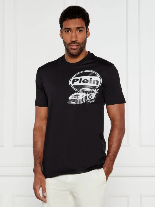 Zdjęcie produktu Philipp Plein T-shirt Cars Racing | Regular Fit czarny