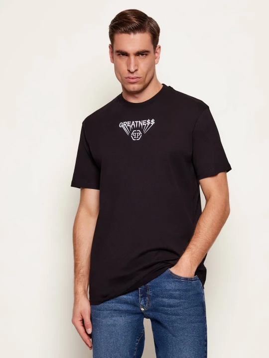 Zdjęcie produktu Philipp Plein T-shirt Greatness | Regular Fit czarny