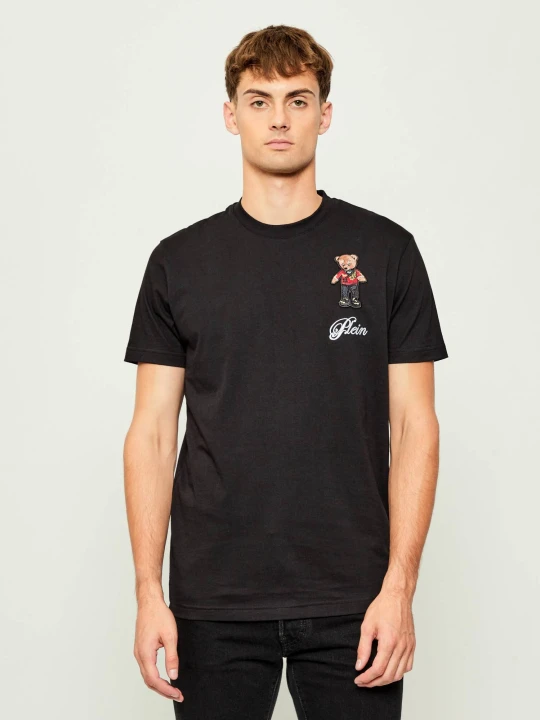 Zdjęcie produktu Philipp Plein T-shirt Hotel Teddy Bear | Regular Fit czarny