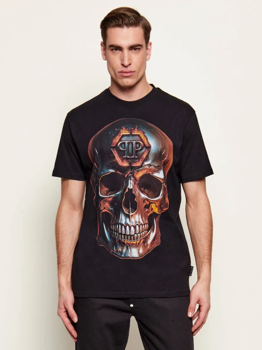 Zdjęcie produktu Philipp Plein T-shirt Lava Skull | Regular Fit czarny