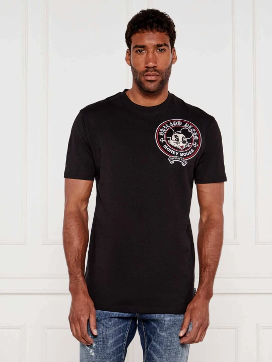 Zdjęcie produktu Philipp Plein T-shirt Money Mouse | Regular Fit czarny