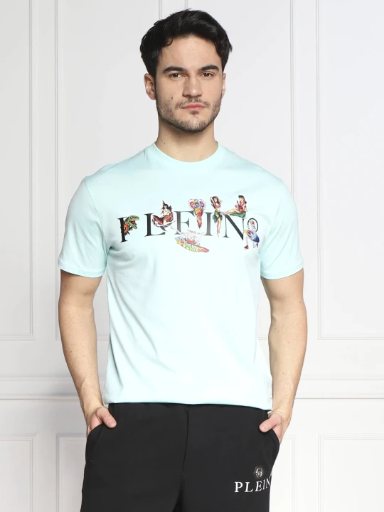 Zdjęcie produktu Philipp Plein T-shirt | Regular Fit niebieski