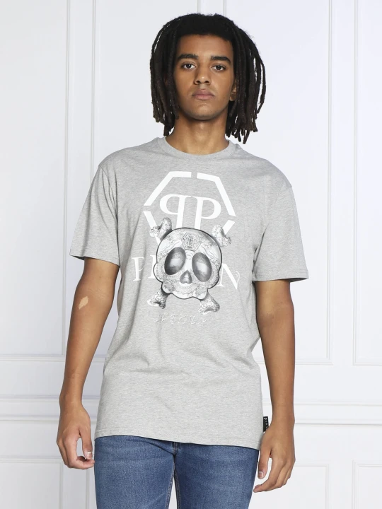 Zdjęcie produktu Philipp Plein T-shirt | Regular Fit szary