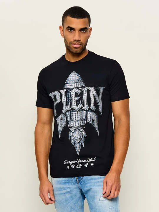 Zdjęcie produktu Philipp Plein T-shirt Rocket Stones | Regular Fit czarny