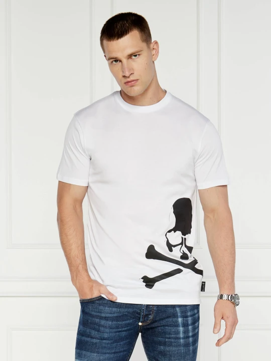 Zdjęcie produktu Philipp Plein T-shirt Skull&Bones | Regular Fit biały