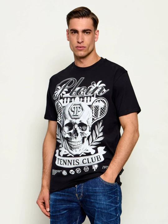 Zdjęcie produktu Philipp Plein T-shirt Skull Tennis Club | Regular Fit czarny