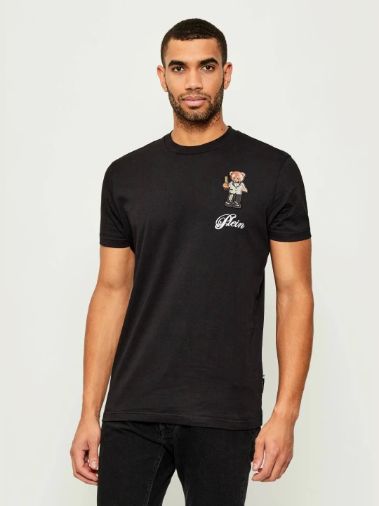 Zdjęcie produktu Philipp Plein T-shirt Teddy Bear | Regular Fit czarny