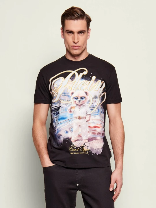 Zdjęcie produktu Philipp Plein T-shirt Teddy Bear | Regular Fit czarny