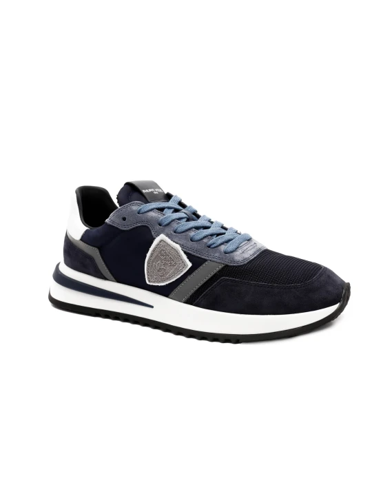 Zdjęcie produktu Philippe Model Skórzane sneakersy granatowy