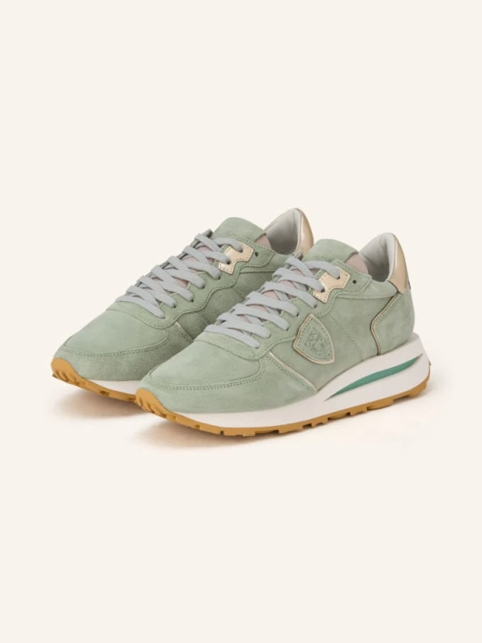 Zdjęcie produktu Philippe Model Sneakersy Tropez gruen beżowy