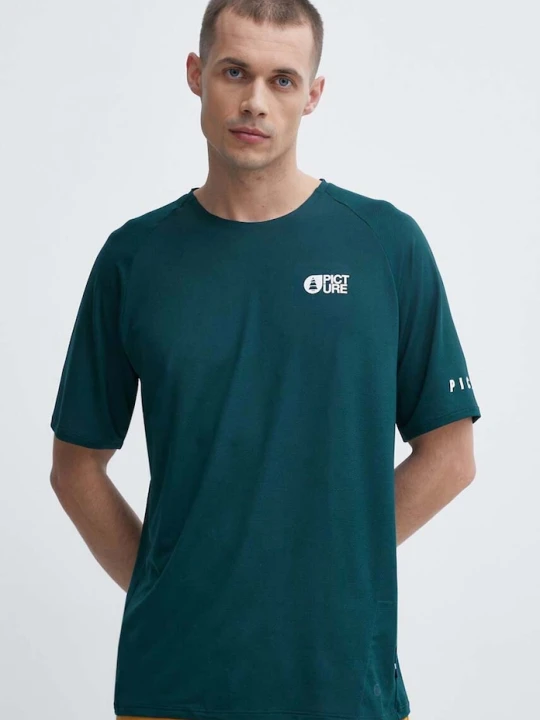 Zdjęcie produktu Picture t-shirt sportowy Osborn turkusowy