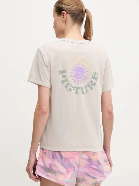 Zdjęcie produktu Picture t-shirt Timont beżowy