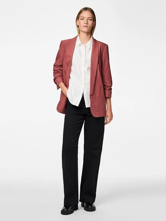 Zdjęcie produktu Pieces Blezer "Bosella" w kolorze ciemnoróżowym rozmiar: XS