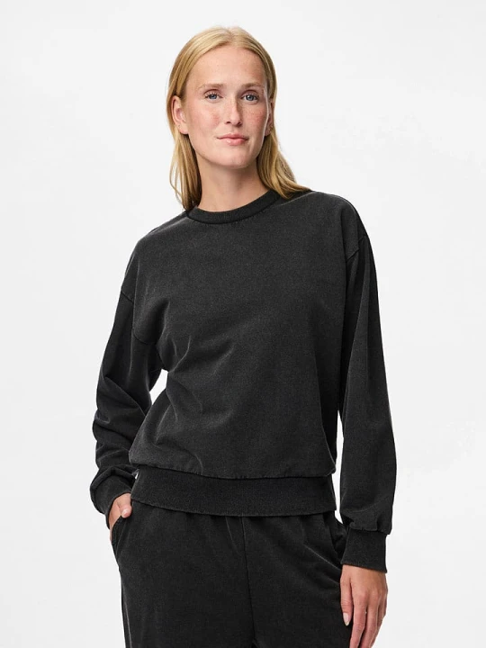 Zdjęcie produktu Pieces Bluza "Pcchilli" w kolorze czarnym rozmiar: S