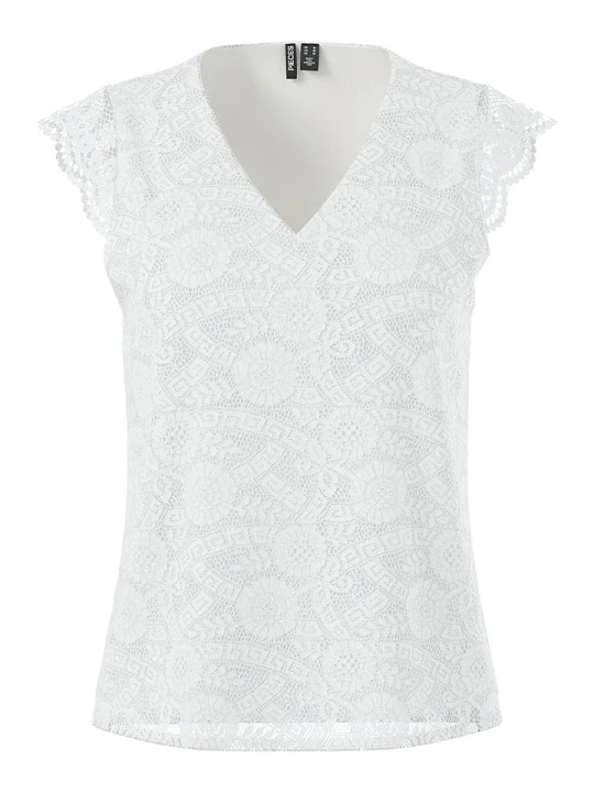Zdjęcie produktu Pieces Bluzka "Olline" w kolorze białym rozmiar: XL