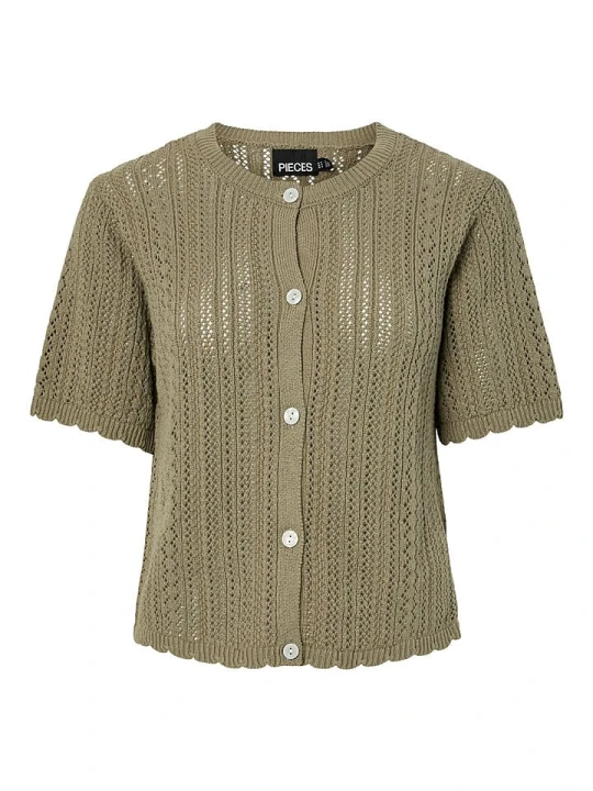 Zdjęcie produktu Pieces Bluzka "Pcnuka" w kolorze khaki rozmiar: L