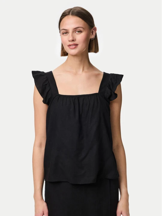 Zdjęcie produktu Pieces Bluzka Pia 17154740 Czarny Regular Fit