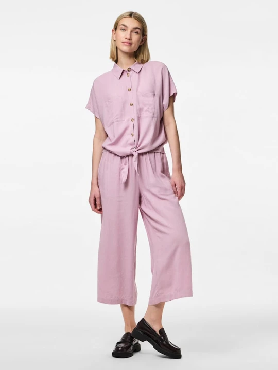 Zdjęcie produktu Pieces Bluzka w kolorze jasnoróżowym rozmiar: M