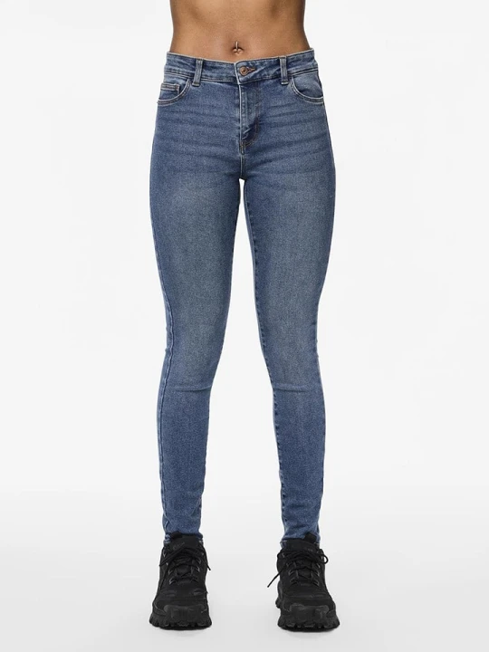 Zdjęcie produktu Pieces Dżinsy "Dana" - Skinny fit - w kolorze granatowym rozmiar: XS / L30