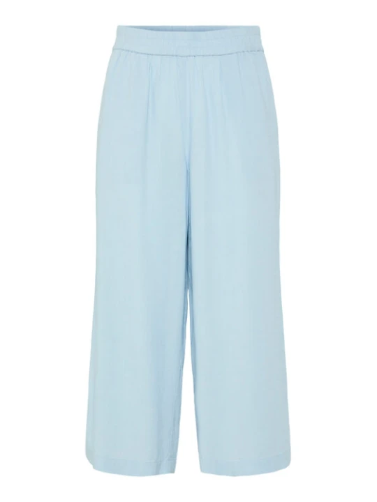 Zdjęcie produktu Pieces Kuloty Pia 17154737 Błękitny Wide Leg Niebieski jasny