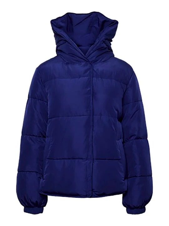 Zdjęcie produktu Pieces Kurtka pikowana w kolorze niebieskim rozmiar: XS