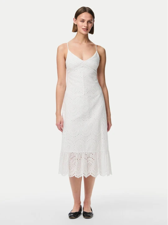 Zdjęcie produktu Pieces Sukienka letnia Vilde 17156565 Biały Regular Fit