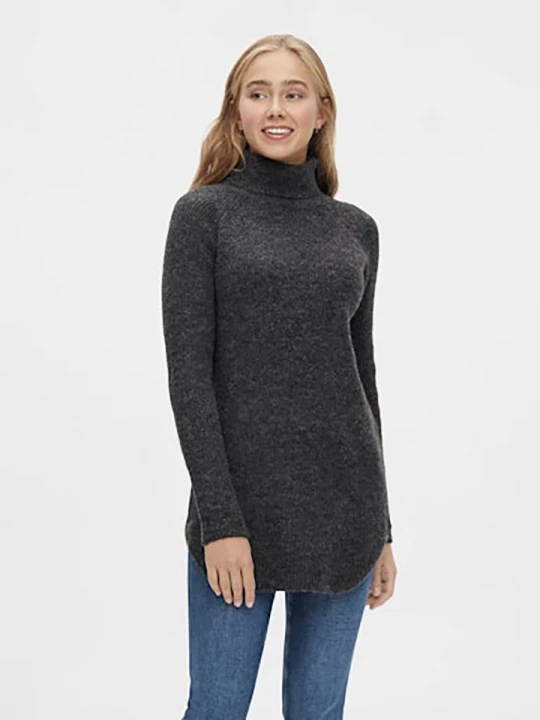 Zdjęcie produktu Pieces Sweter w kolorze antracytowym rozmiar: S