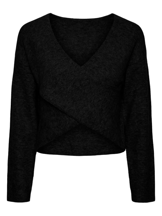 Zdjęcie produktu Pieces Sweter w kolorze czarnym rozmiar: S