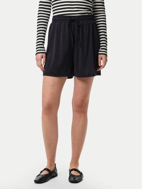 Zdjęcie produktu Pieces Szorty materiałowe Anora 17148783 Czarny Regular Fit