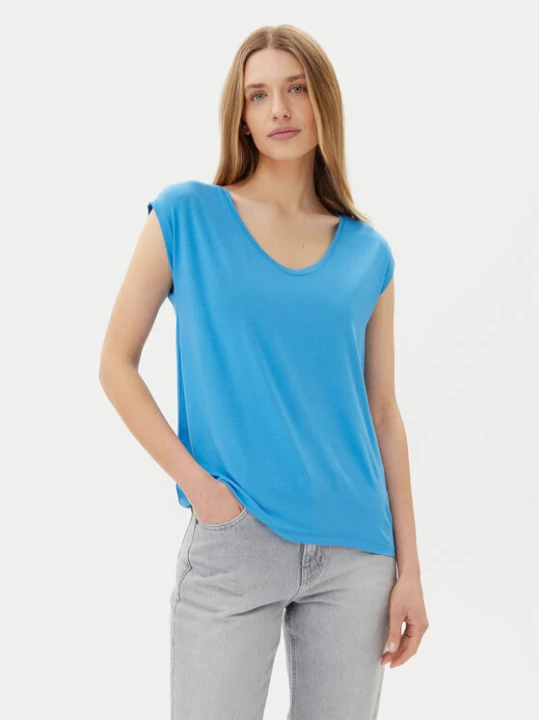 Zdjęcie produktu Pieces T-Shirt Billo 17078732 Niebieski Loose Fit