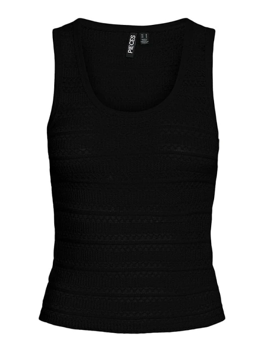 Zdjęcie produktu Pieces Top "Agda" w kolorze czarnym rozmiar: S