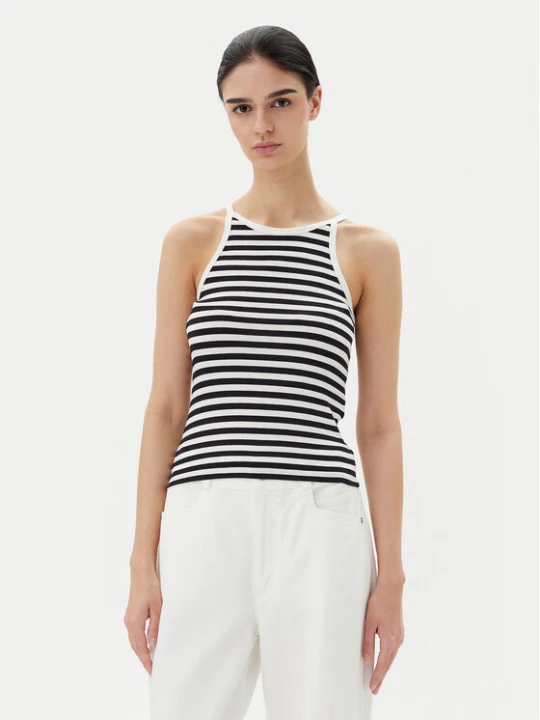 Zdjęcie produktu Pieces Top Jane 17155477 Czarny Slim Fit