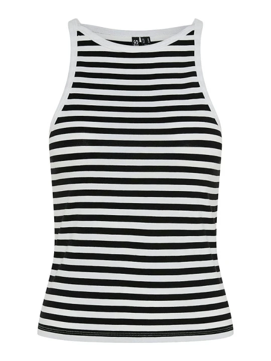Zdjęcie produktu Pieces Top "Jane" w kolorze czarno-białym rozmiar: XS