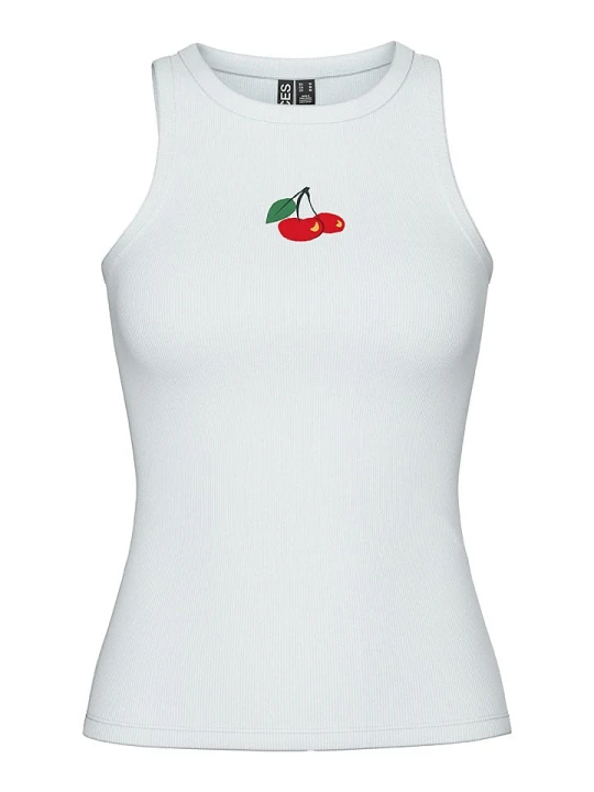 Zdjęcie produktu Pieces Top "May" w kolorze białym rozmiar: XS