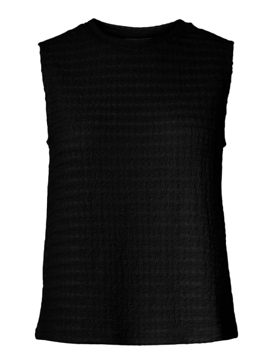 Zdjęcie produktu Pieces Top w kolorze czarnym rozmiar: M