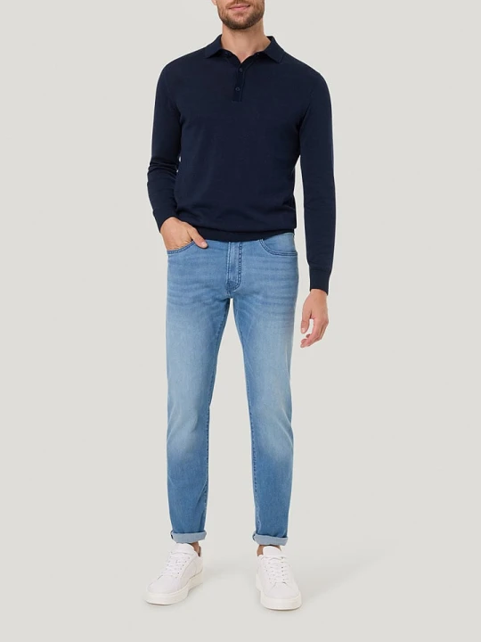 Zdjęcie produktu Pierre Cardin Dżinsy - Slim fit - w kolorze błękitnym rozmiar: W38 / L34