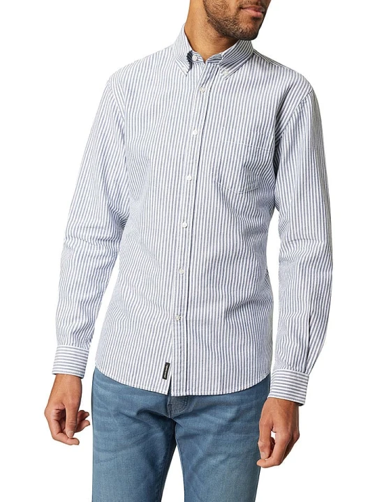 Zdjęcie produktu Pierre Cardin Koszula w kolorze błękitno-białym rozmiar: XL