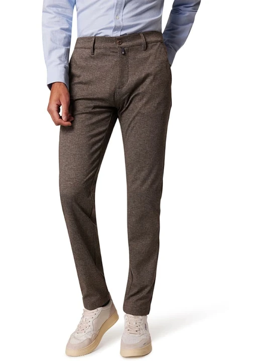 Zdjęcie produktu Pierre Cardin Spodnie chino w kolorze brązowym rozmiar: W33 / L32