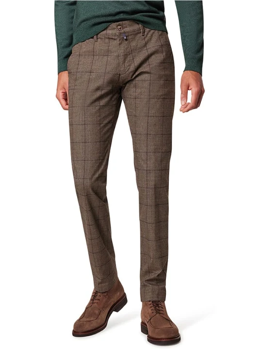 Zdjęcie produktu Pierre Cardin Spodnie chino w kolorze brązowym rozmiar: W40/L32