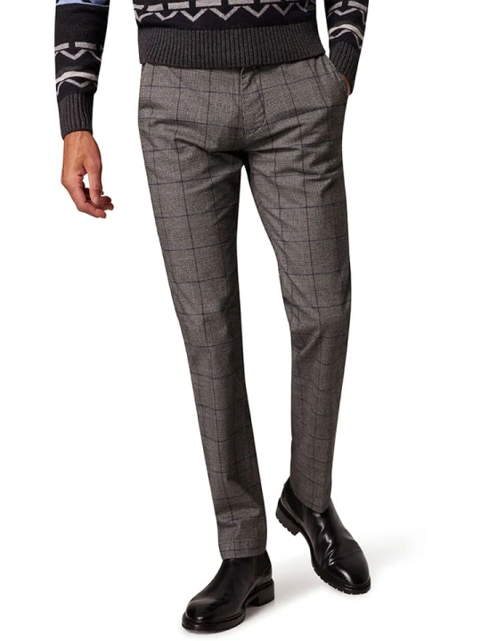 Zdjęcie produktu Pierre Cardin Spodnie chino w kolorze czarno-granatowym rozmiar: W40/L30