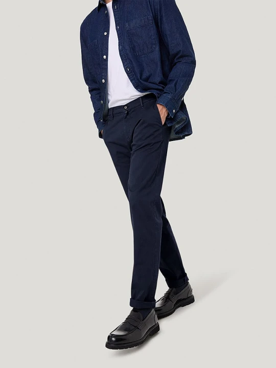 Zdjęcie produktu Pierre Cardin Spodnie chino w kolorze granatowym rozmiar: W36/L36