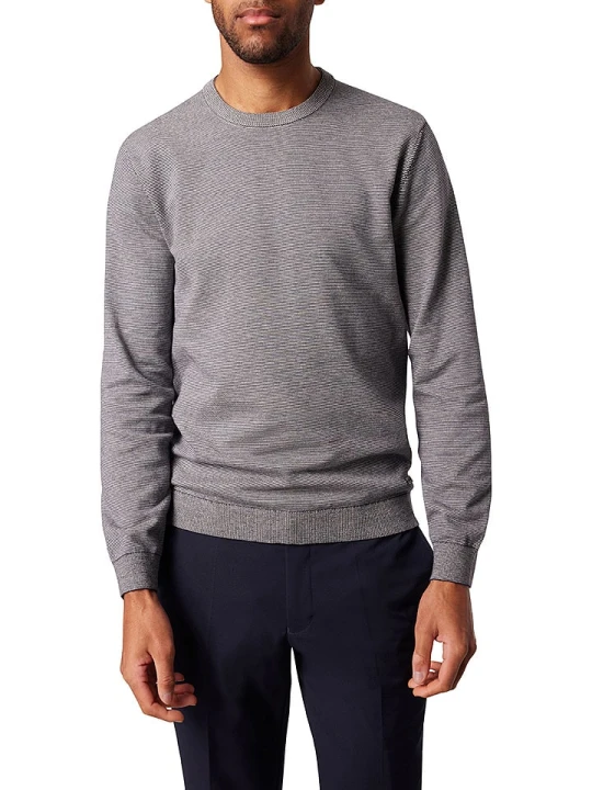 Zdjęcie produktu Pierre Cardin Sweter w kolorze czarno-białym rozmiar: XXL