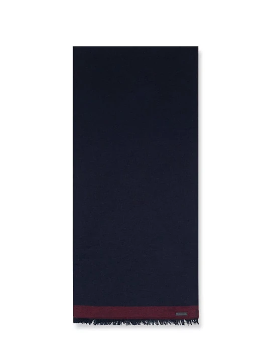 Zdjęcie produktu Pierre Cardin Szal w kolorze granatowo-czerwonym - 180 x 38 cm rozmiar: onesize