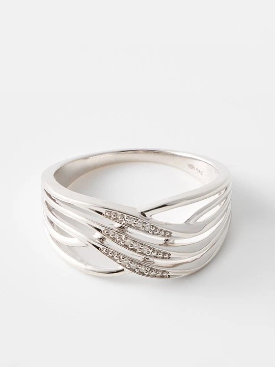 Zdjęcie produktu Pierścionek ATELIER DU DIAMANT srebrny