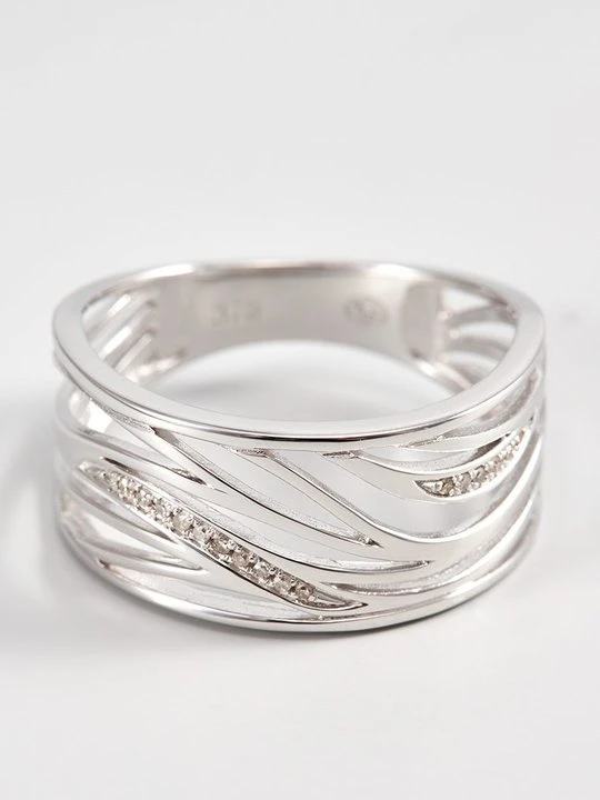 Zdjęcie produktu Pierścionek ATELIER DU DIAMANT srebrny