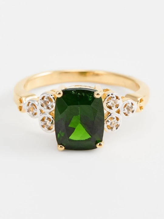 Zdjęcie produktu Pierścionek Diamant Exquis zielony
