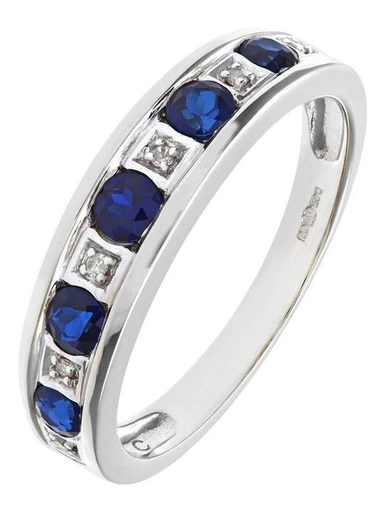 Zdjęcie produktu Pierścionek DIAMANT L'ÉTERNEL granatowy