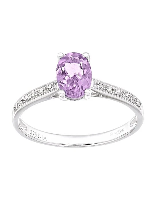 Zdjęcie produktu Pierścionek DIAMANT L'ÉTERNEL fioletowy