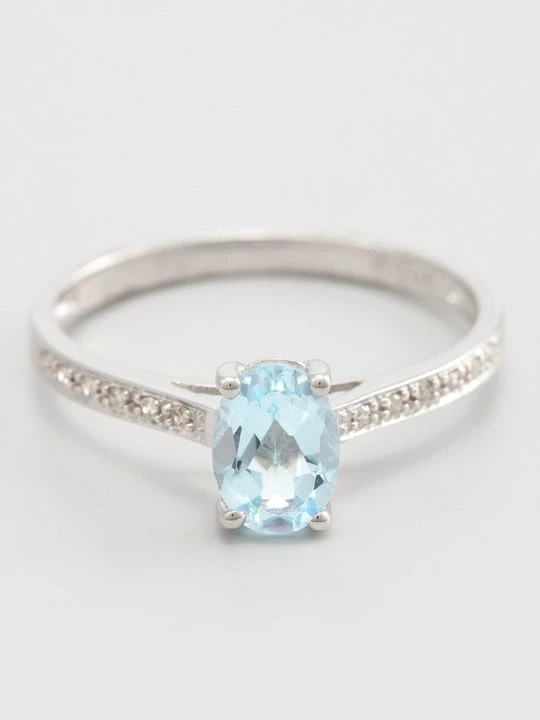 Zdjęcie produktu Pierścionek DIAMANT L'ÉTERNEL niebieski
