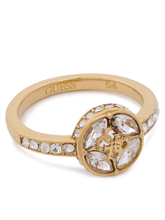 Zdjęcie produktu Pierścionek Guess JUBR06 394JW Złoty